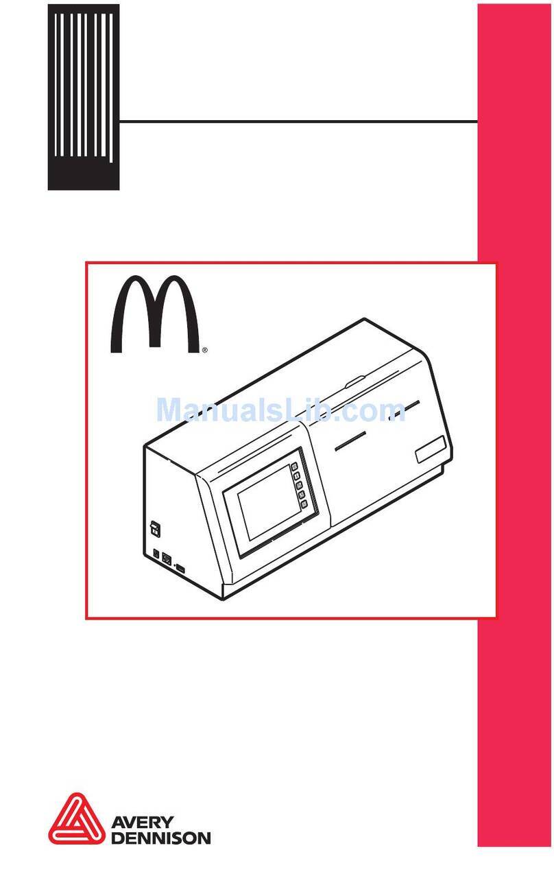 Avery Dennison Monarch 9415 Operator's handbook