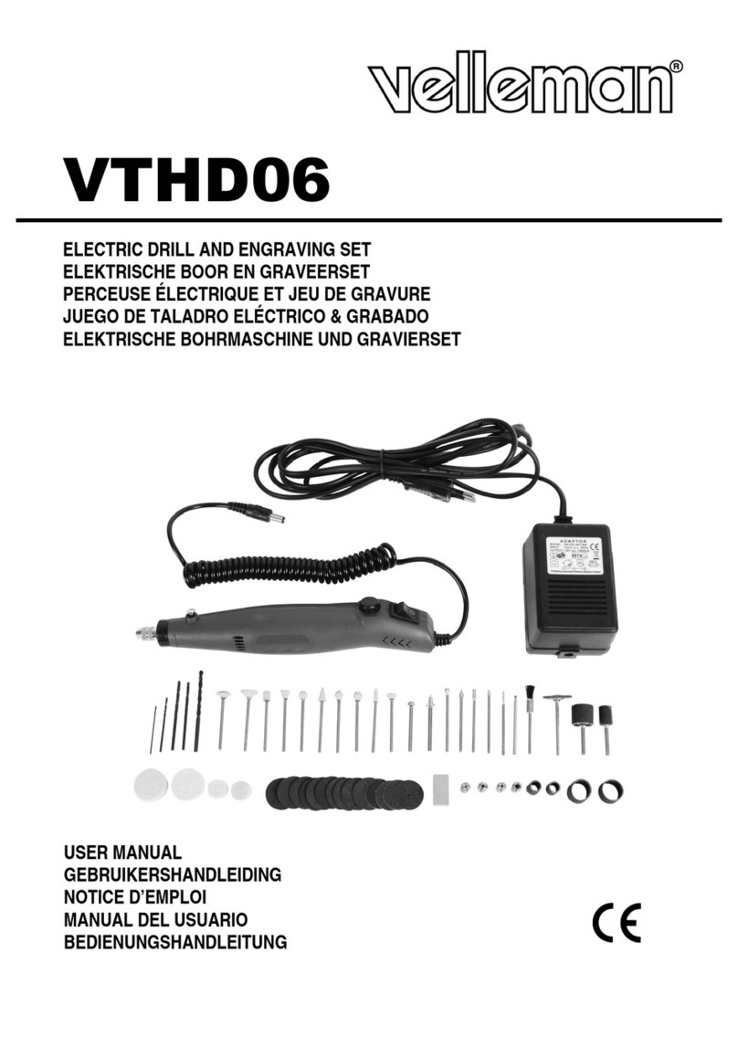 Velleman VTHD06 User manual