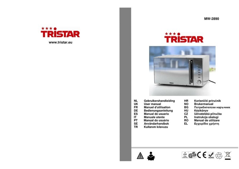 TriStar MW-2890 user manual