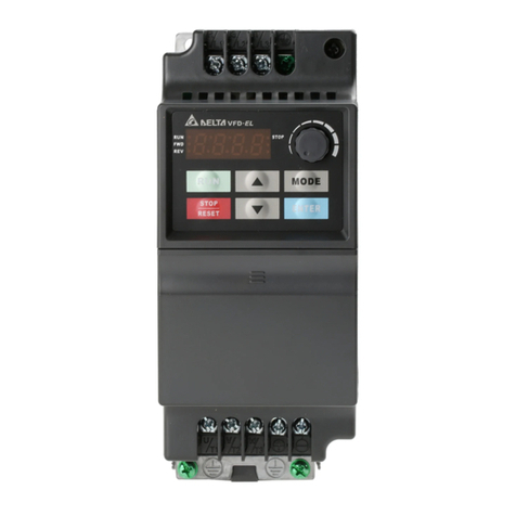 Delta Electronics VFD-EL series User manual