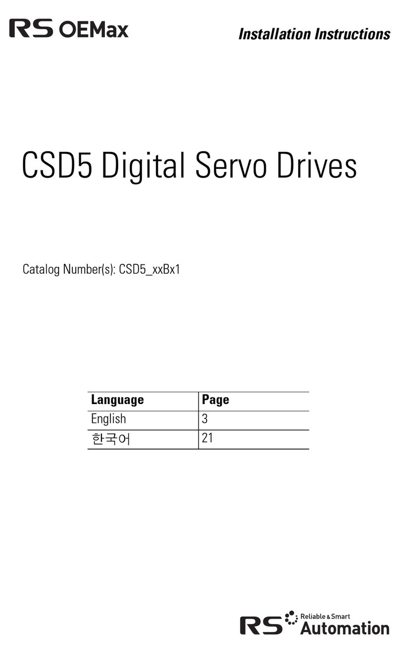 RS Automation CSD5 installation instructions