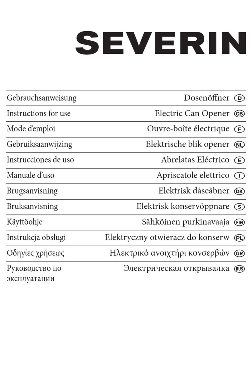 SEVERIN DO 3854 Instructions for use