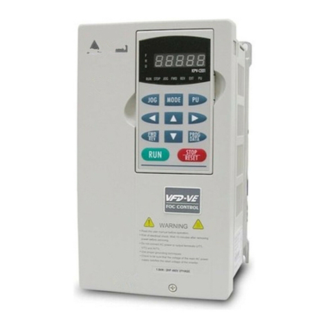 Delta VFD-VE User manual