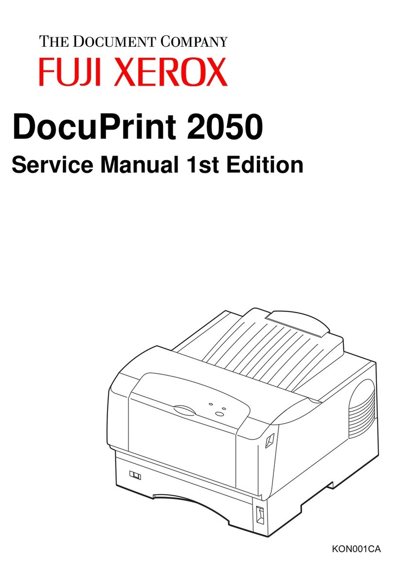Fuji Xerox DocuPrint 2050 User manual