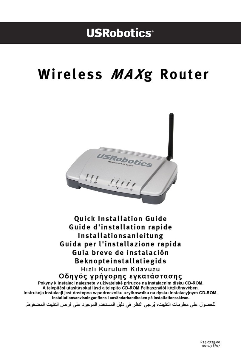 US Robotics usr5465 User manual US Robotics usr5465 User manual