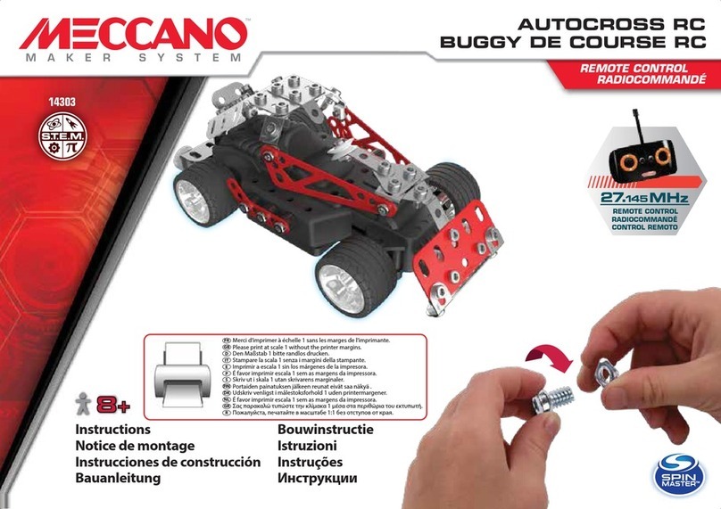 Meccano AUTOCROSS RC User manual