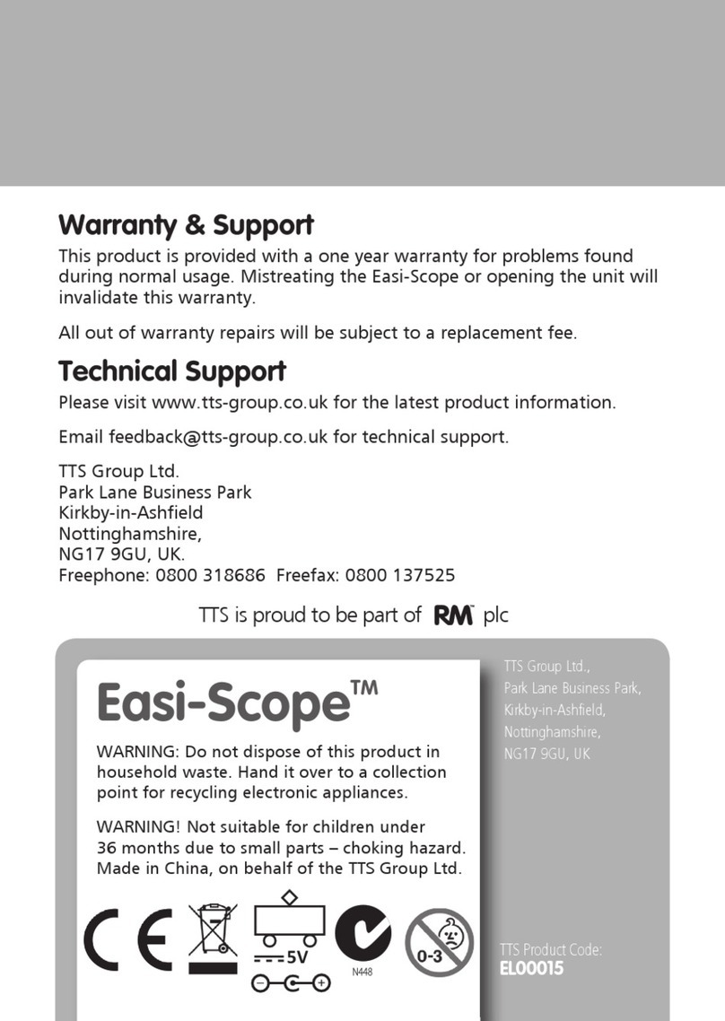 TTS Easi-Scope el00015 User manual