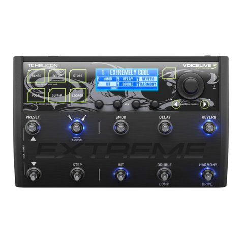 TC-Helicon VOICELIVE 3 EXTREME User manual