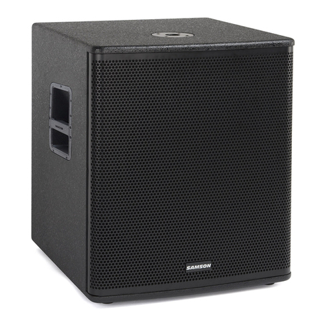 Samson RSX18A User manual