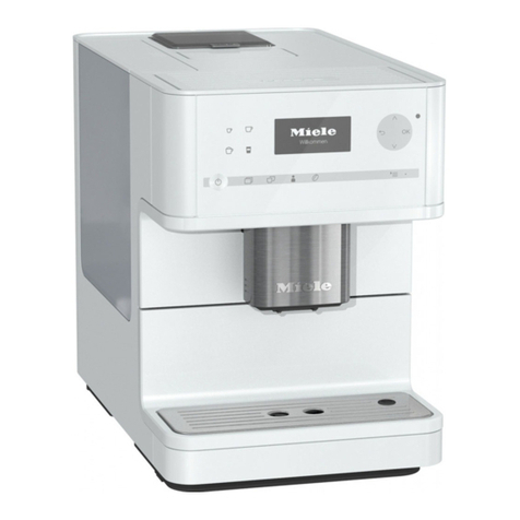 Miele CM6x10 User manual