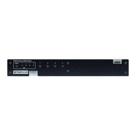 High Sec Labs K304 User manual High Sec Labs K304 User manual