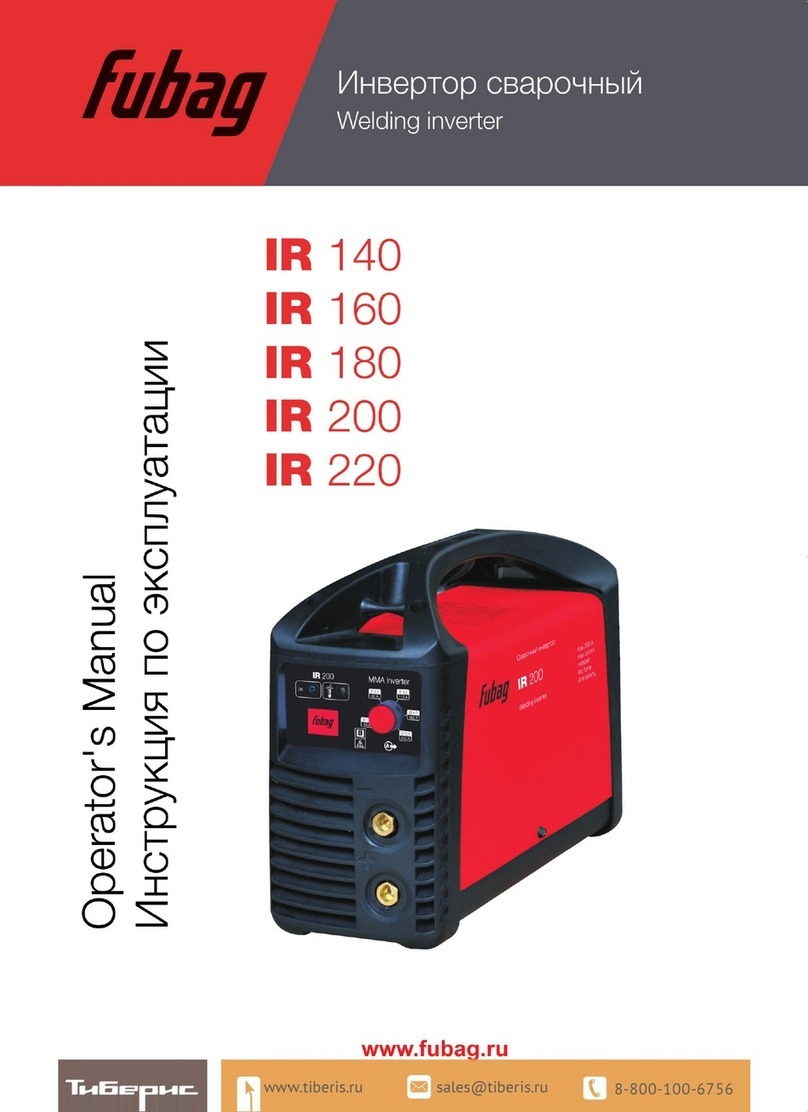 Fubag IR 140 Operator's manual