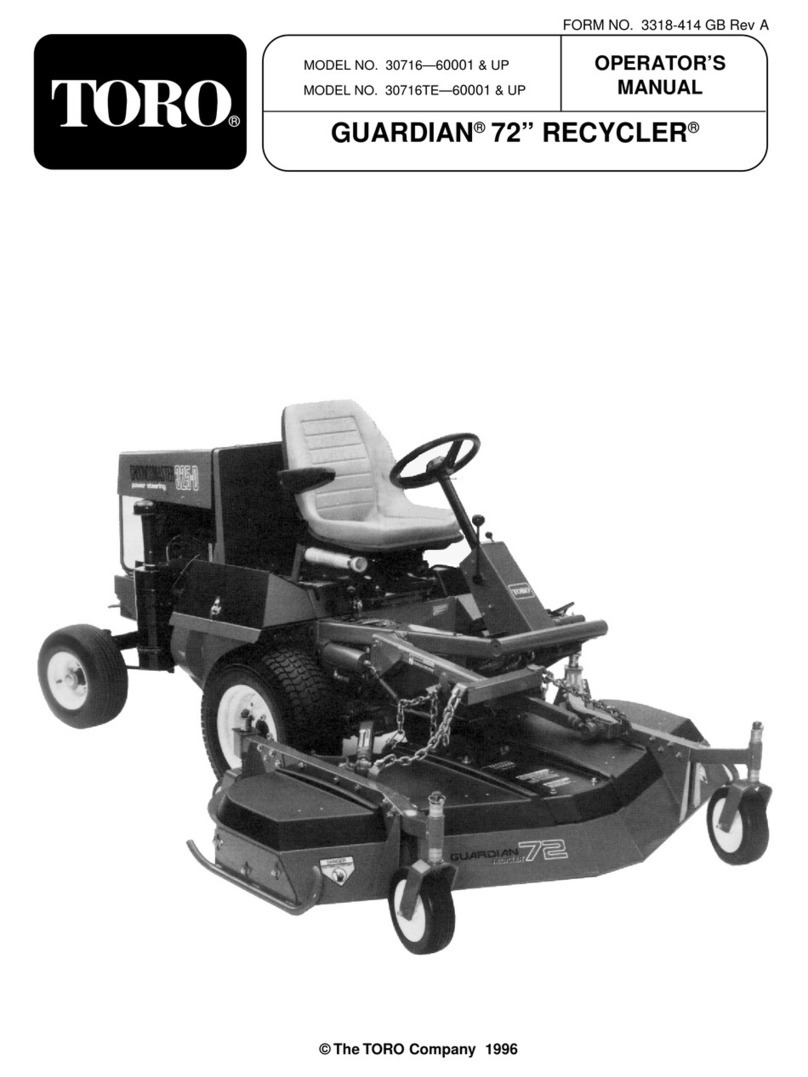 Toro 30716TE User manual