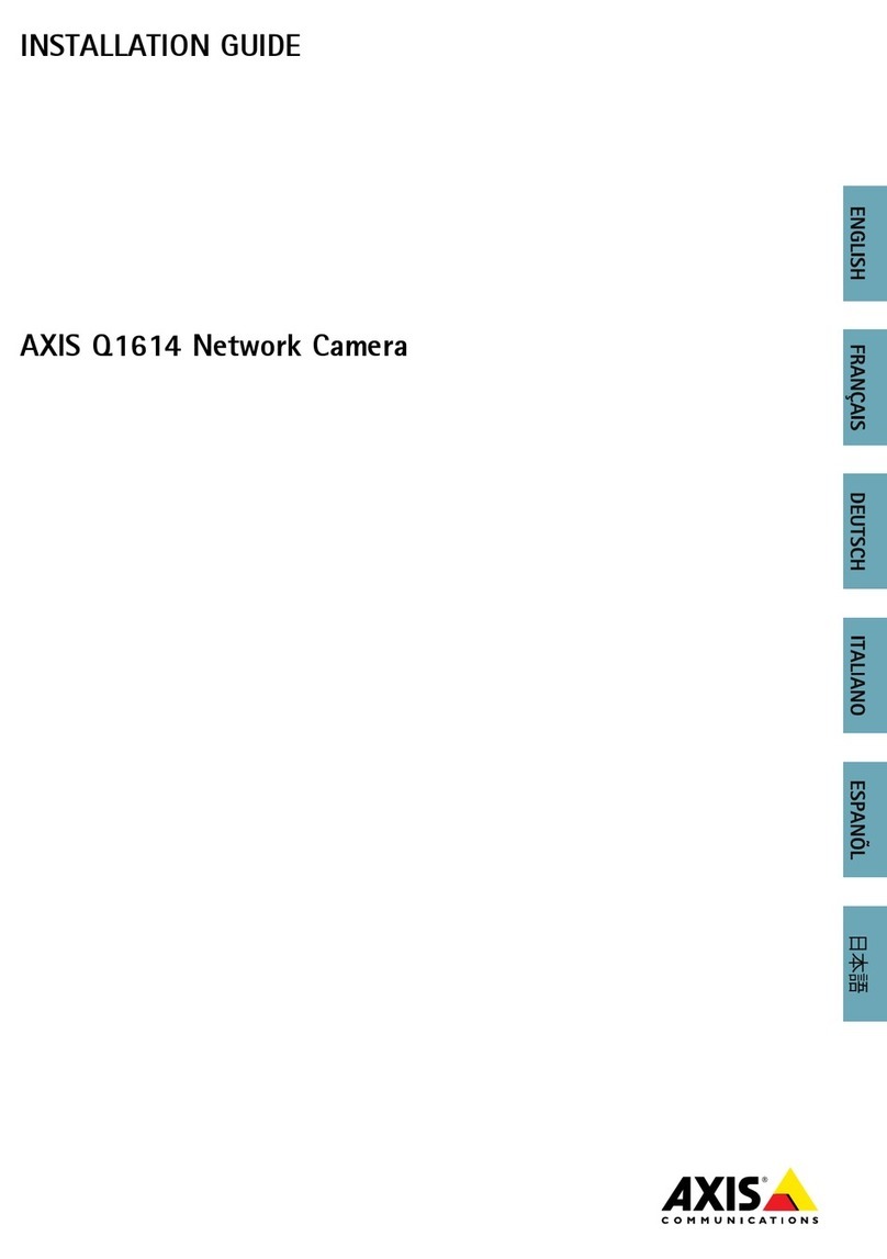 Axis Q1614 installation guide