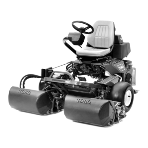 Toro GREENSMASTER 3100 User manual