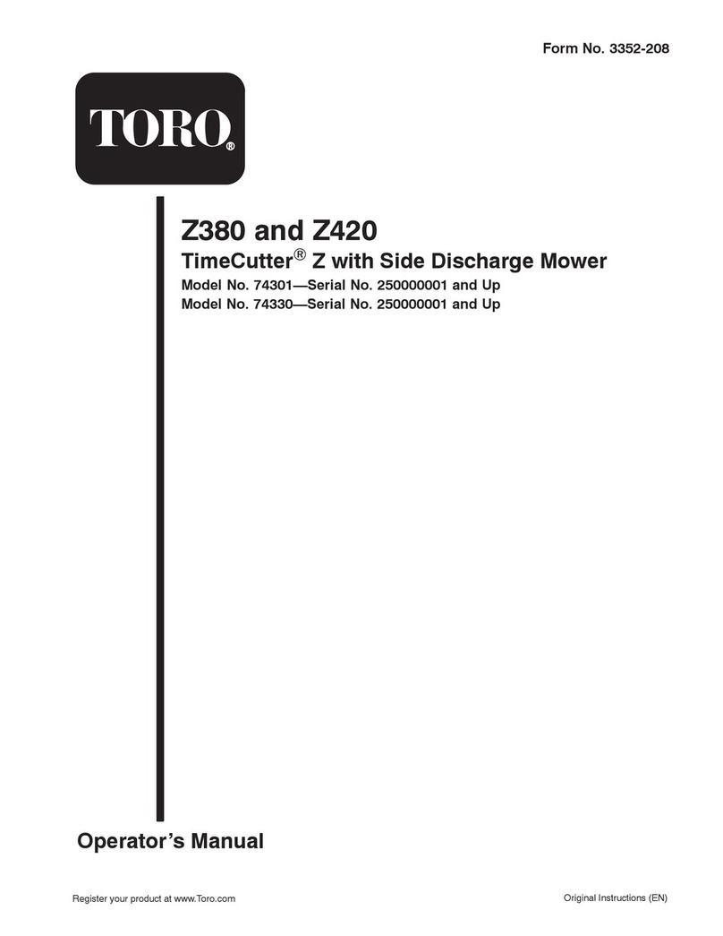 Toro 74301 User manual