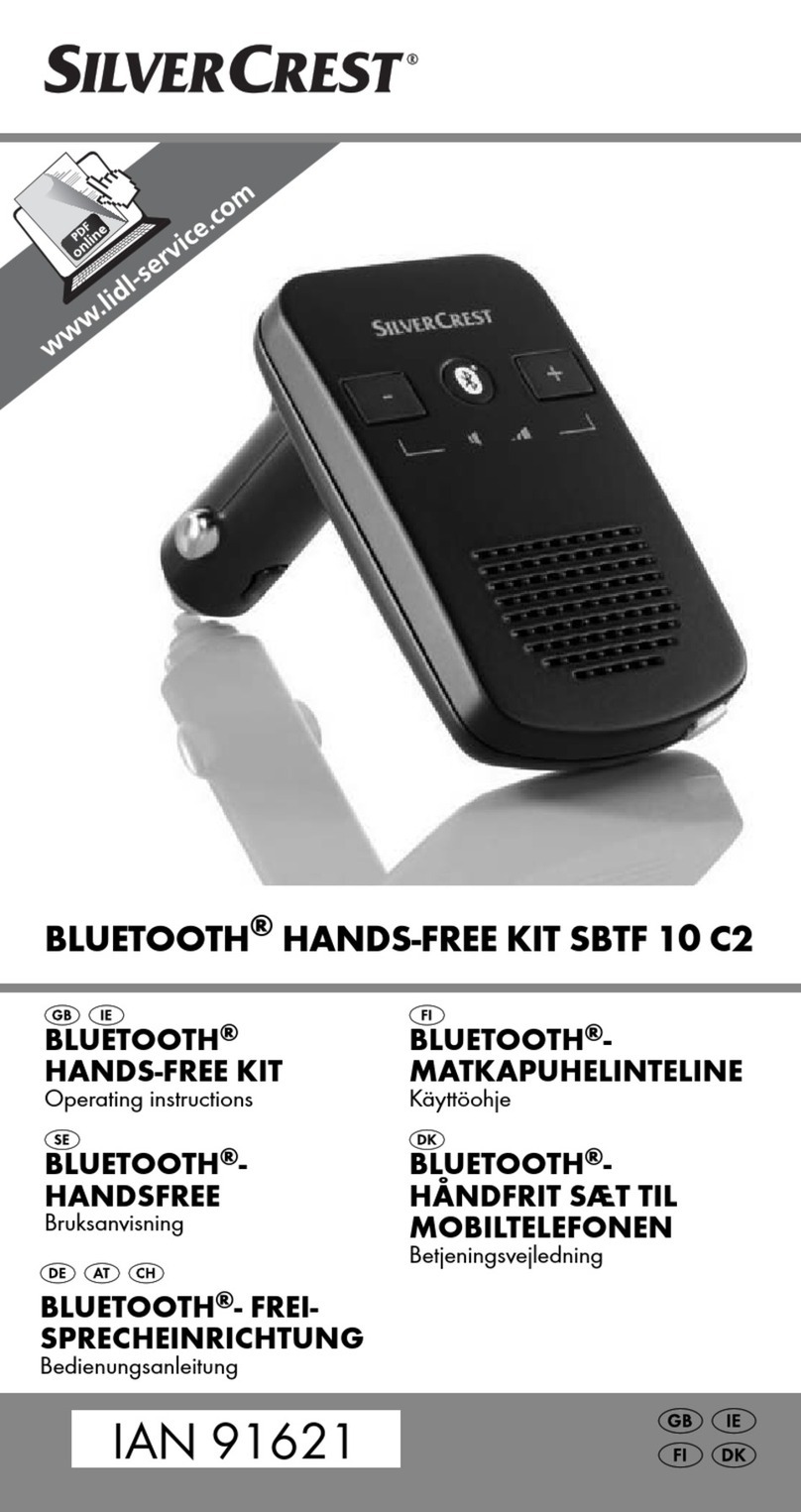 Silvercrest SBTF 10 C2 User manual