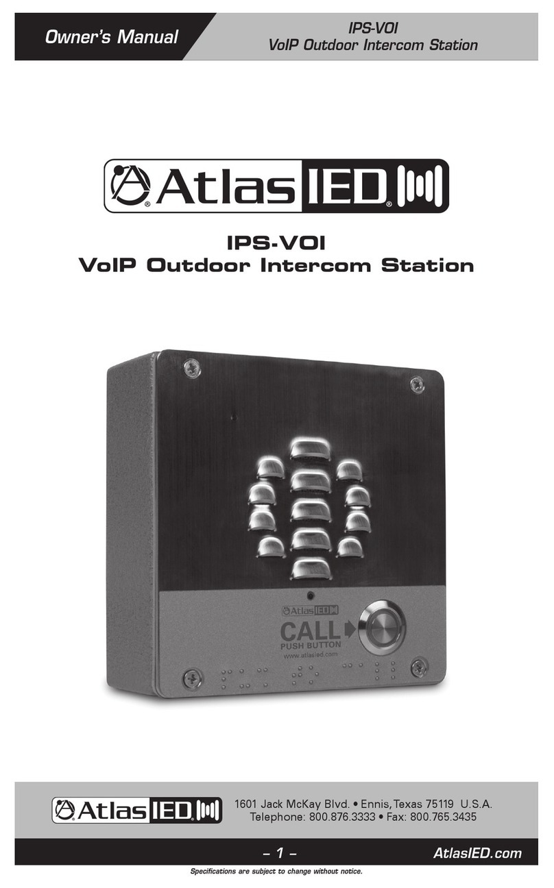 Atlas IED IPS-VOI owner's manual