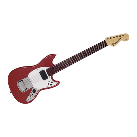 Fender Rock Band 3 Wireless Fender Mustang PRO User manual