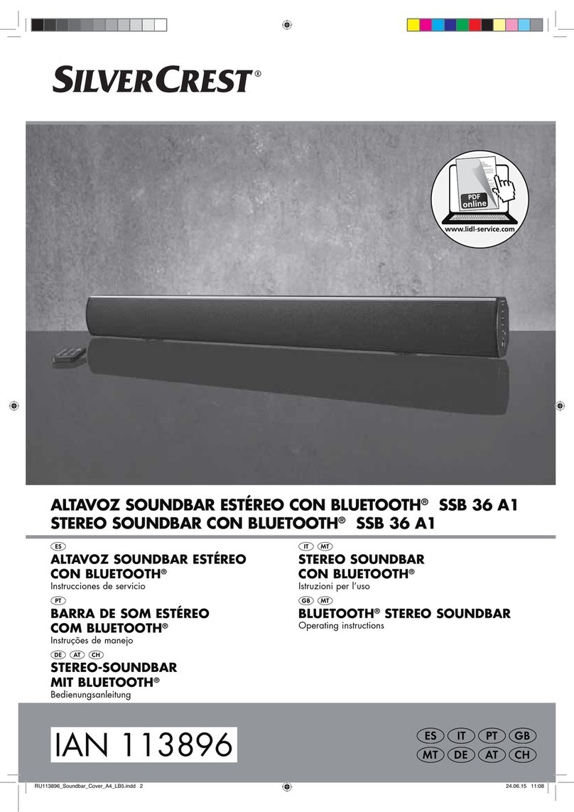 Silvercrest SSB 36 A1 User manual