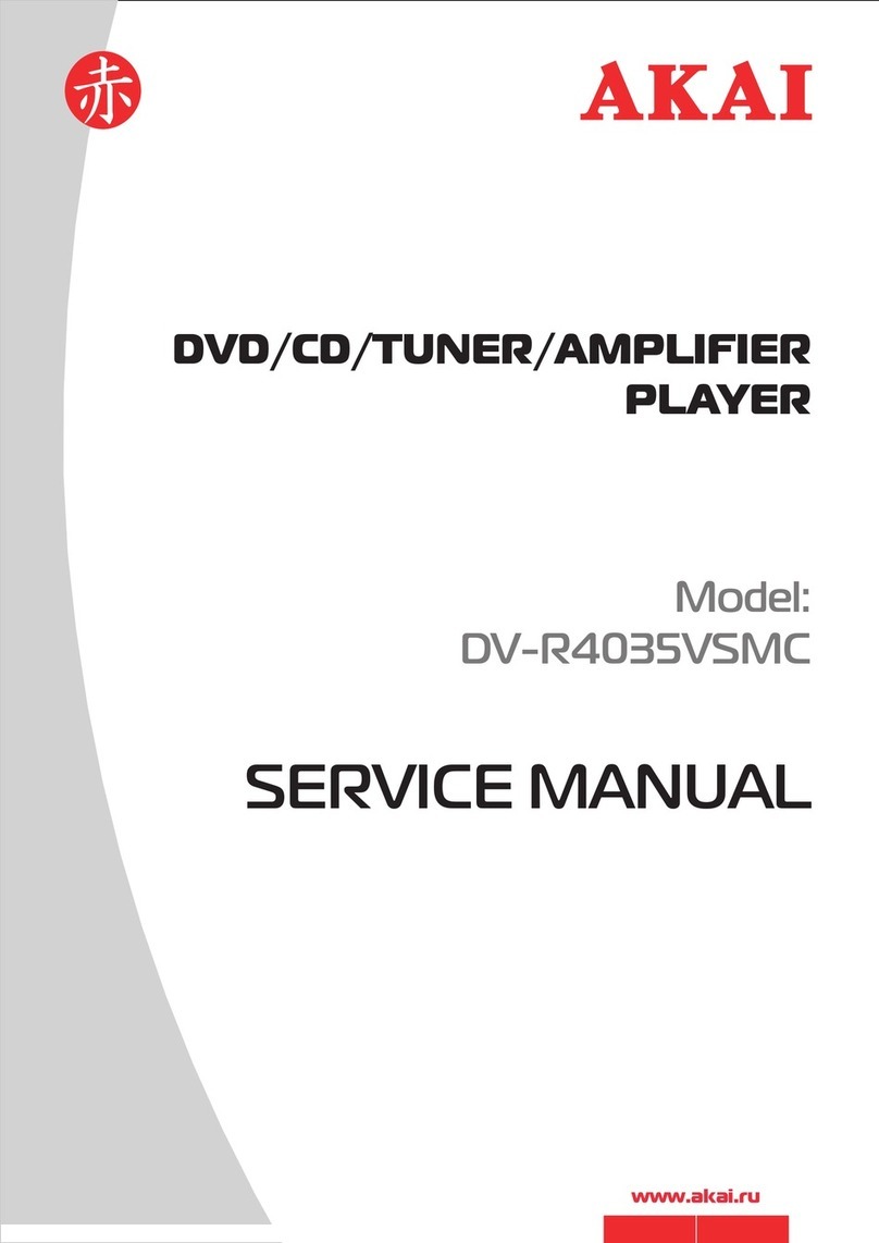 Akai DV-R4035VSMC User manual
