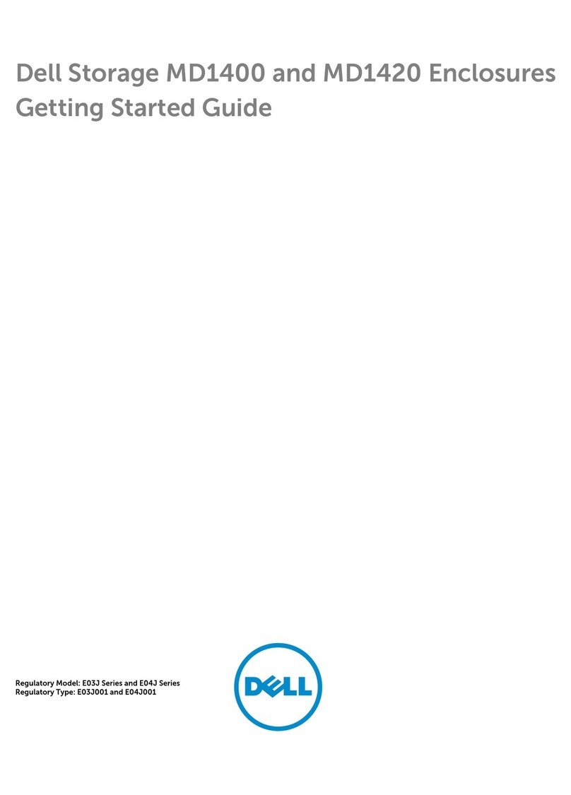 Dell Storage MD1400 series User manual Dell Storage MD1400 series User manual