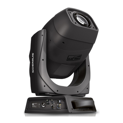 Claypaky C61505 User manual
