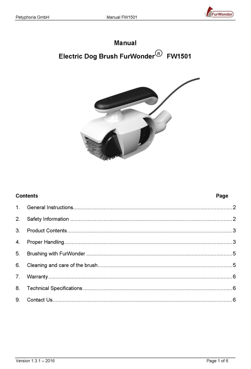 PETYPHORIA FURWONDER FW1501 manual