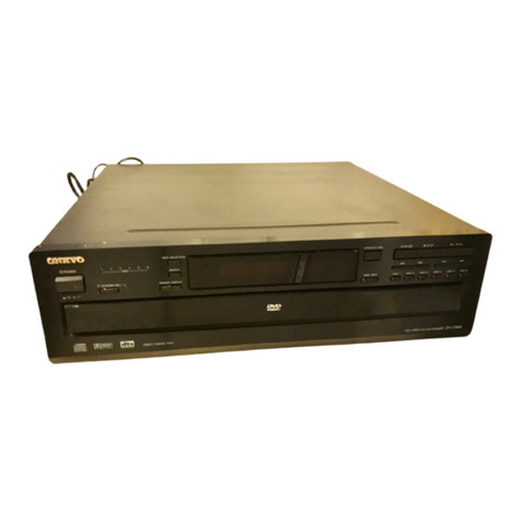 Onkyo DV-C600 Assembly instructions
