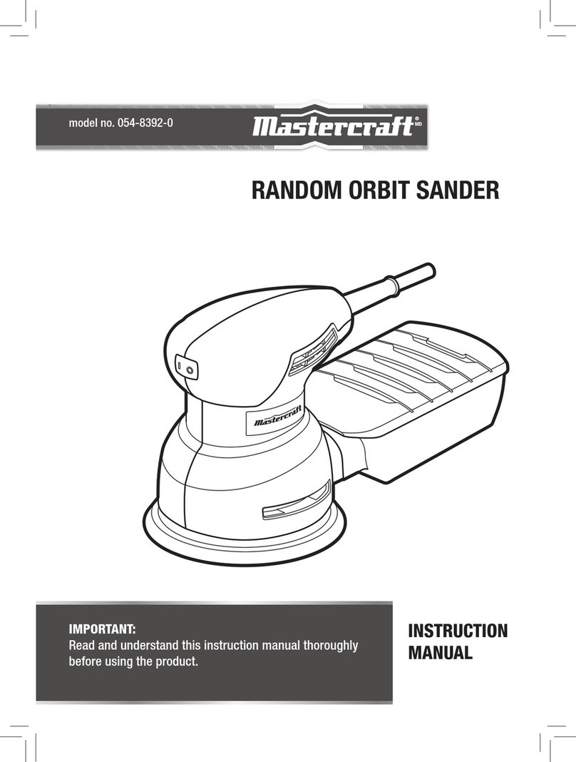 MasterCraft 054-8392-0 User manual