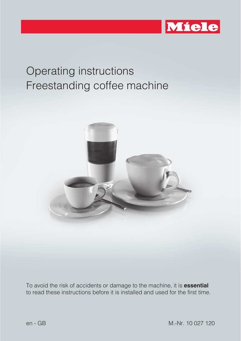 Miele CM6x10 User manual
