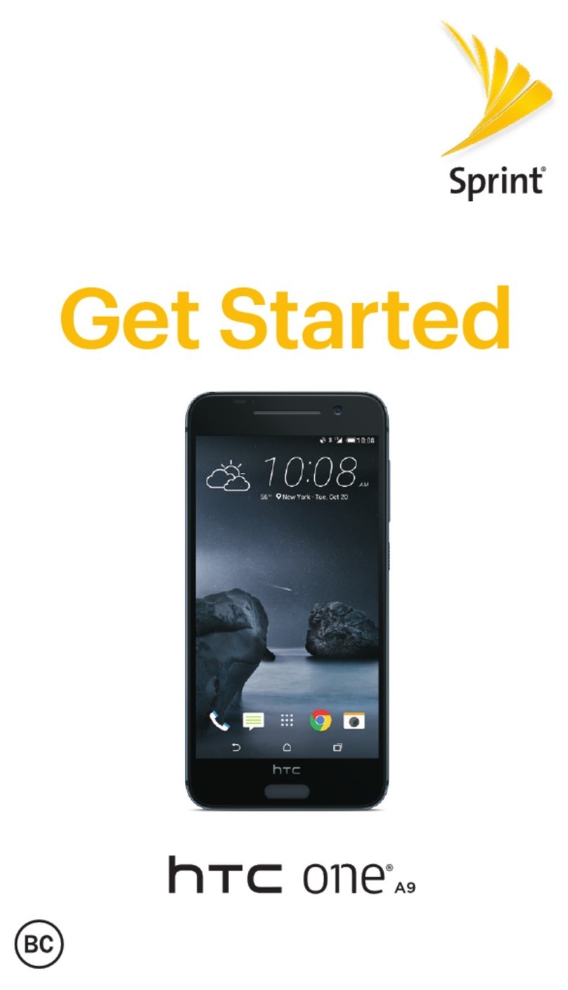 HTC One A9 Specification sheet