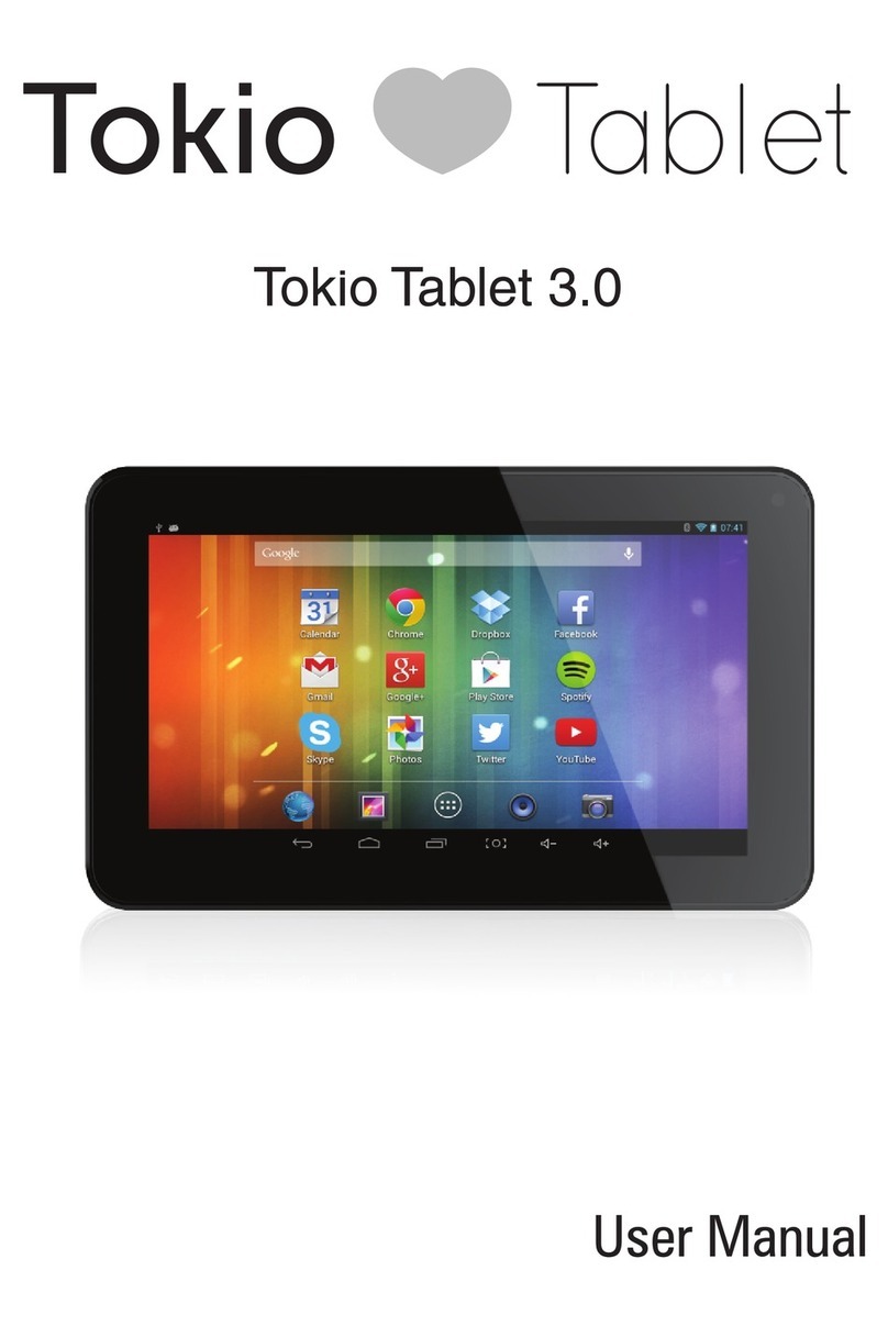 Sega TOKIO-TABLET user manual