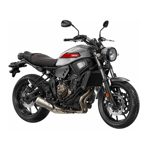 Yamaha XSR MTM690 User manual