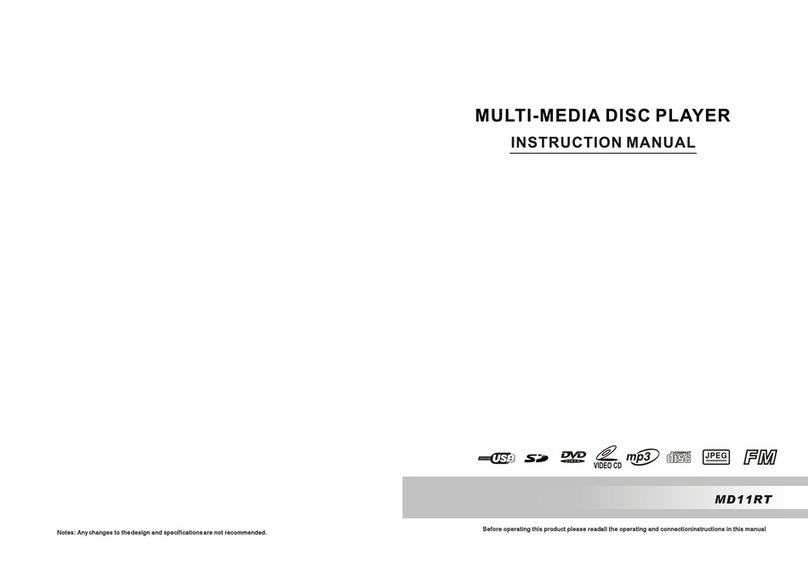 Roadmaster RM-MD112X instruction manual