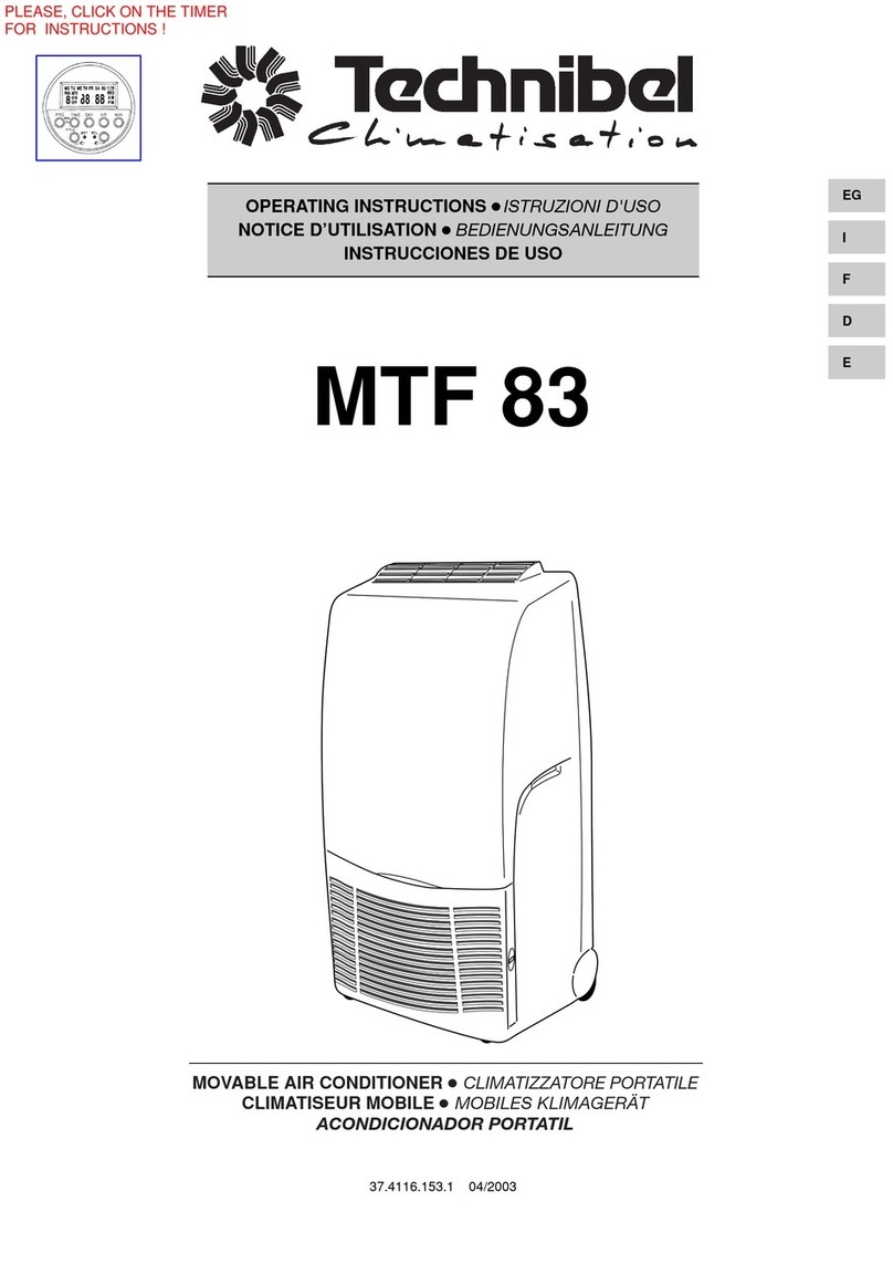Technibel MTF 83 User manual