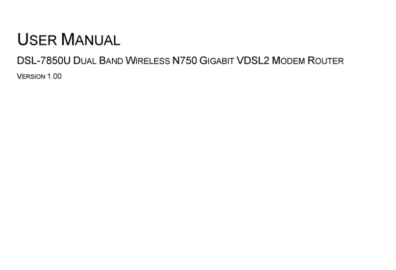 D-Link DSL-7850U user manual