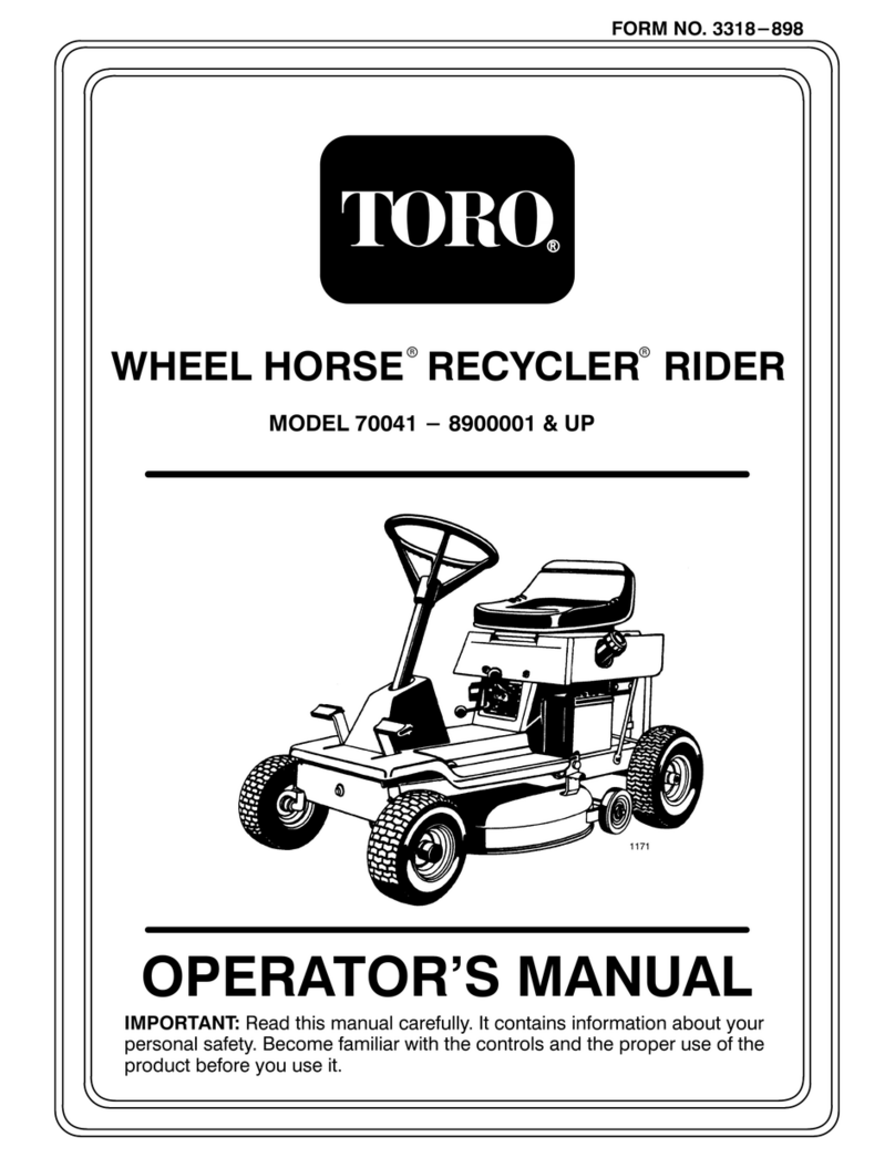 Toro 70041 User manual