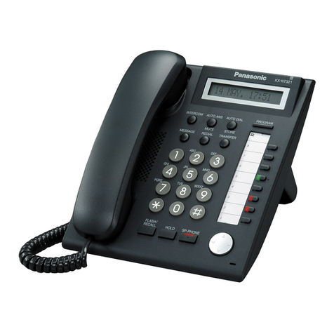 Panasonic KX-NT321 User manual Panasonic KX-NT321 User manual