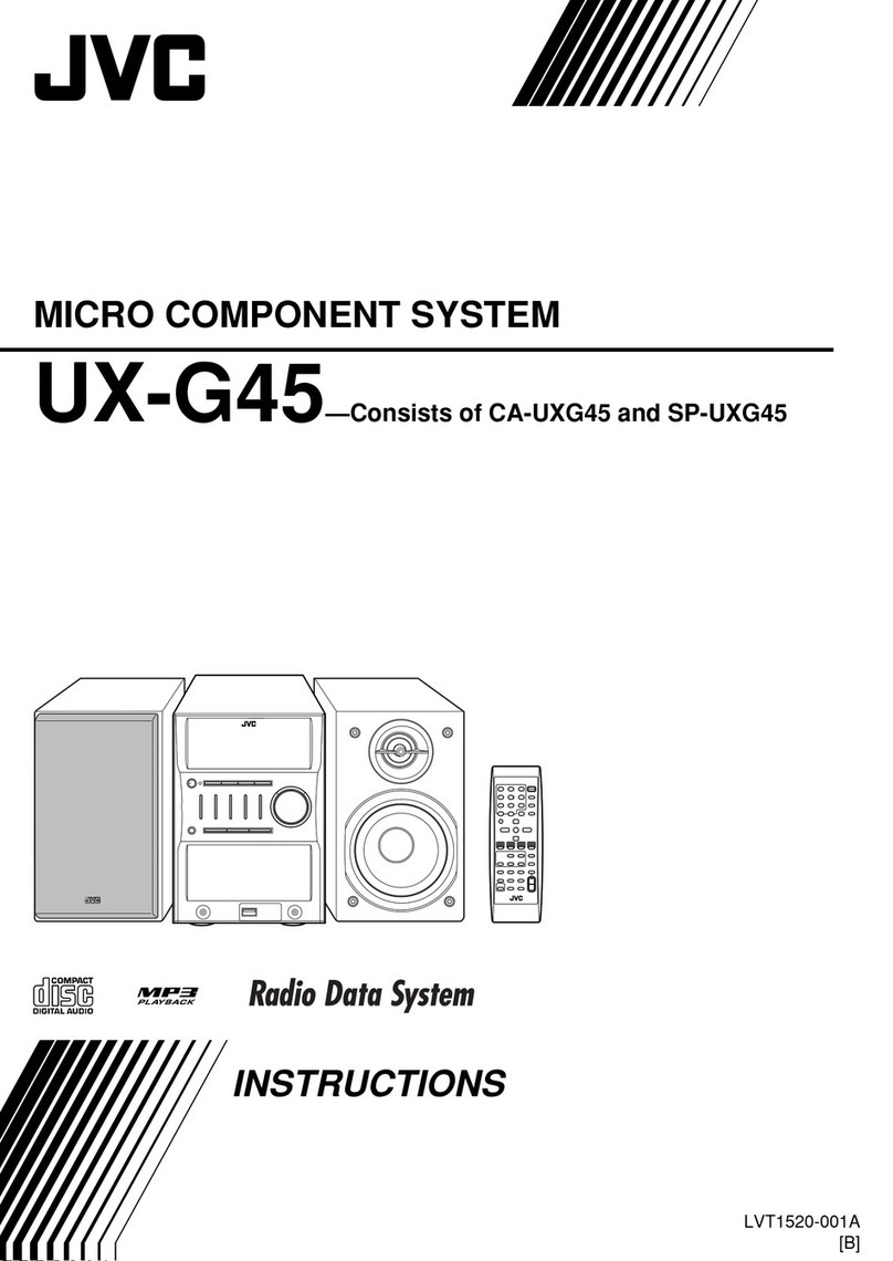 JVC UX-G45 instructions