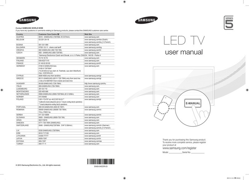 Samsung 5 Series User manual