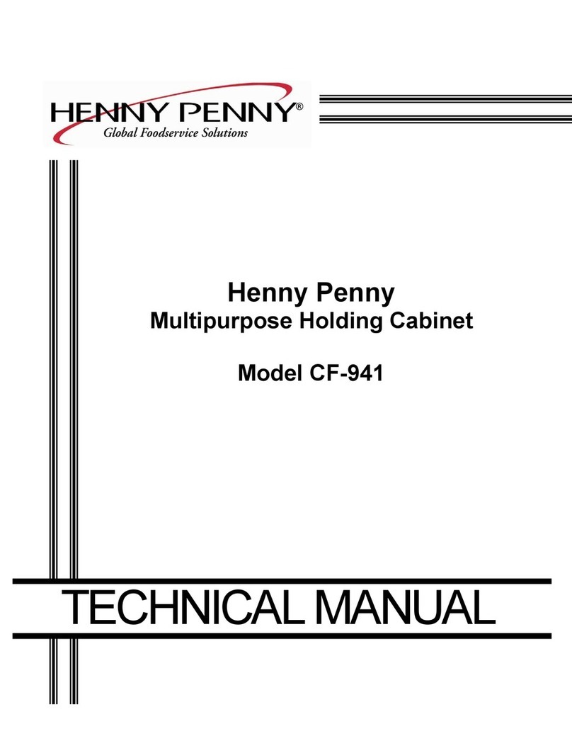 Henny Penny CF-941 Technical manual