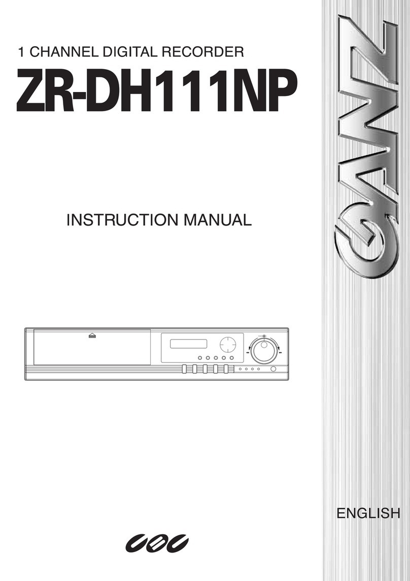 Ganz ZR-DH111NP instruction manual