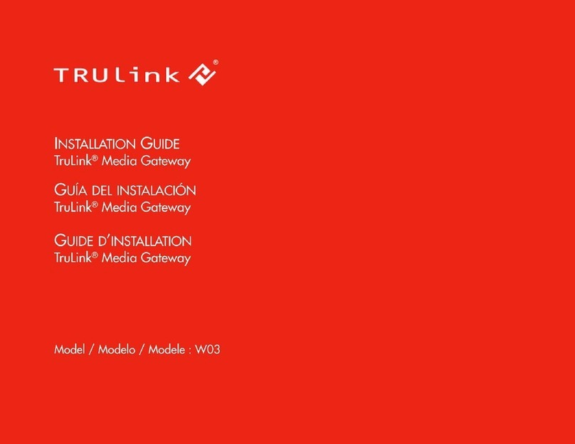 TRUlink W03 installation guide