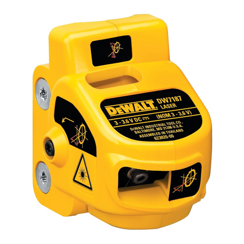 DeWalt DE7187 User manual DeWalt DE7187 User manual