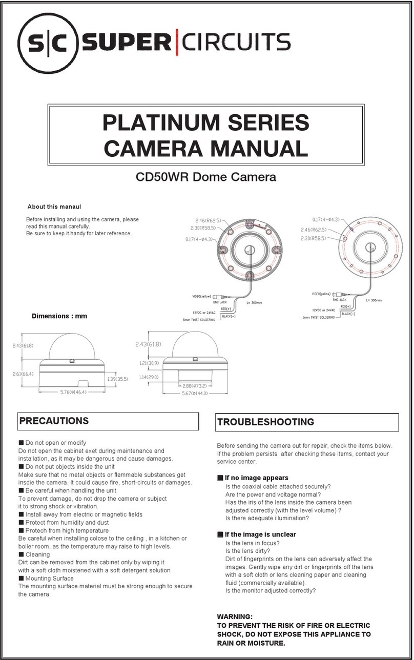 Super Circuits CD50WR User manual
