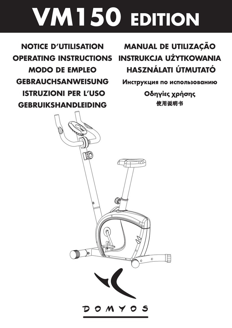 Domyos VM150 EDITION User manual