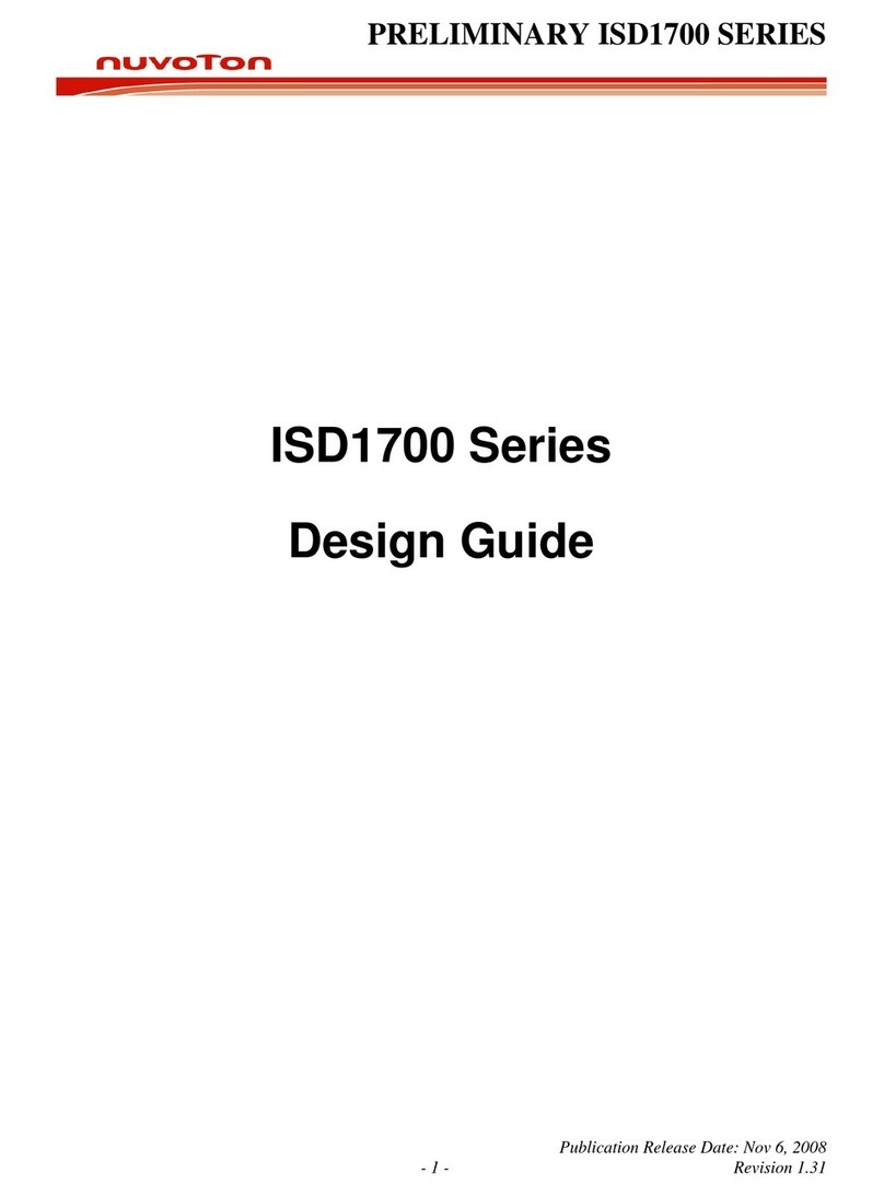 Nuvoton ISD1700 series Guide