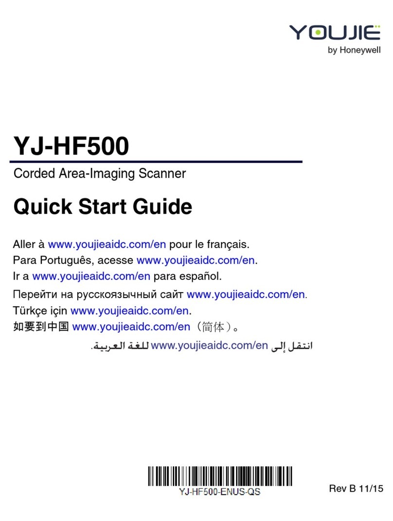Honeywell YJ-HF5000 quick start guide