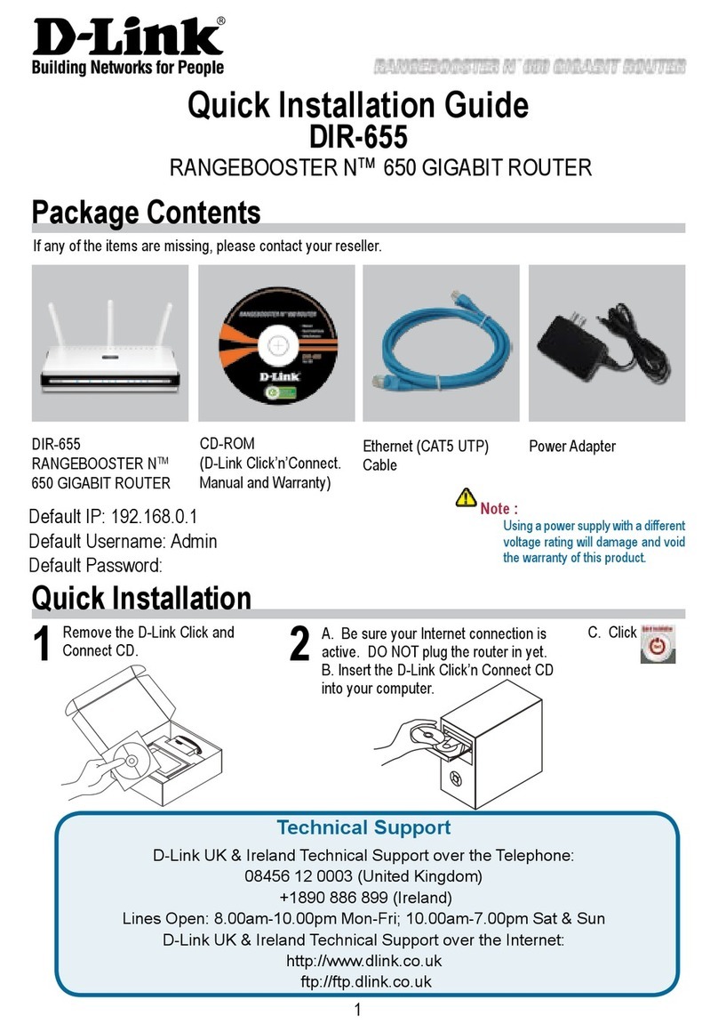 D-Link DIR-655 - Xtreme N Gigabit Router Wireless User manual